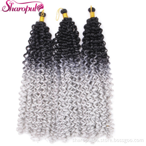 freetress crochet hair water curly synthetic hair braids bulk supplier
